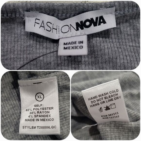 Fashion Nova Twist Front Top - Picture 6 of 7